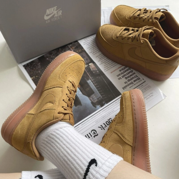 Giày Nike Air Force 1 LV8 3 'Wheat' BQ5485-700 - Ảnh 6