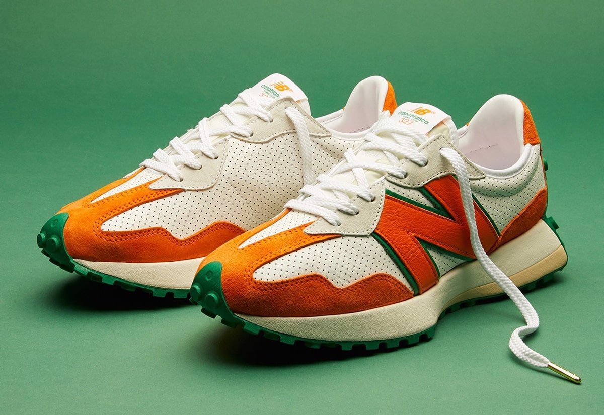 Hinh anh 4: Review giay: New Balance 327 x Casablanca: Nguoi di dau cua xu the