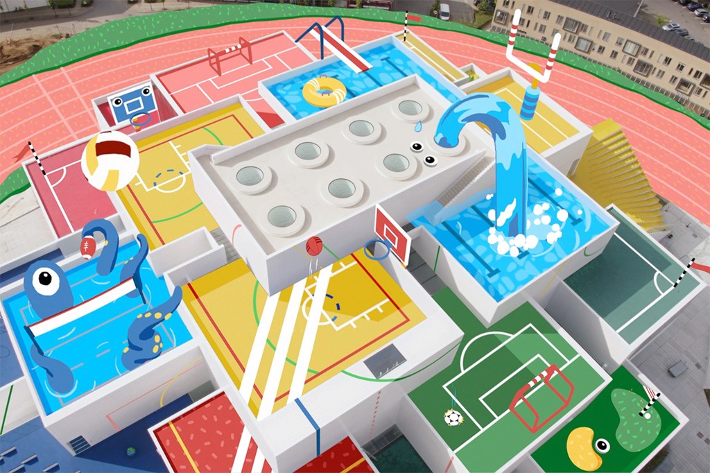 adidas cùng với dự án dài hạn với Lego