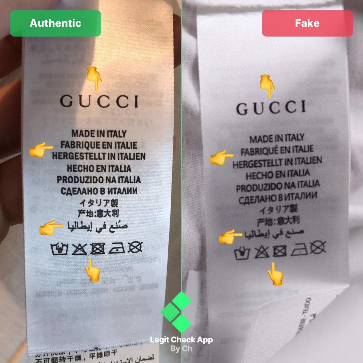Legitcheck: Cách phân biệt Gucci Hoodie real và fake Hinh anh 2: Legitcheck: Cach phan biet Gucci Hoodie real va fake