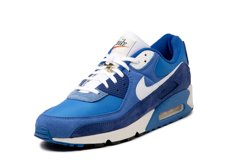 Giày Nike Air Max 90 SE 'First Use Pack Signal Blue' DB0636-400 - Ảnh 8