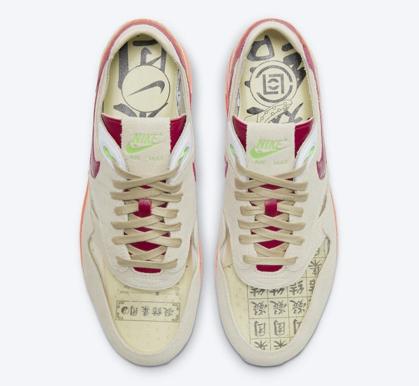 CLOT chính thức công bố sự trở lại của Nike Air Max 1 “Kiss Of Death” năm 2006 Hinh anh 3: CLOT chinh thuc cong bo su tro lai cua Nike Air Max 1 “Kiss Of Death” nam 2006