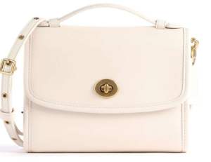 Túi Coach Kip Crossbody Bag Leather Ivory C3486 B4 HA