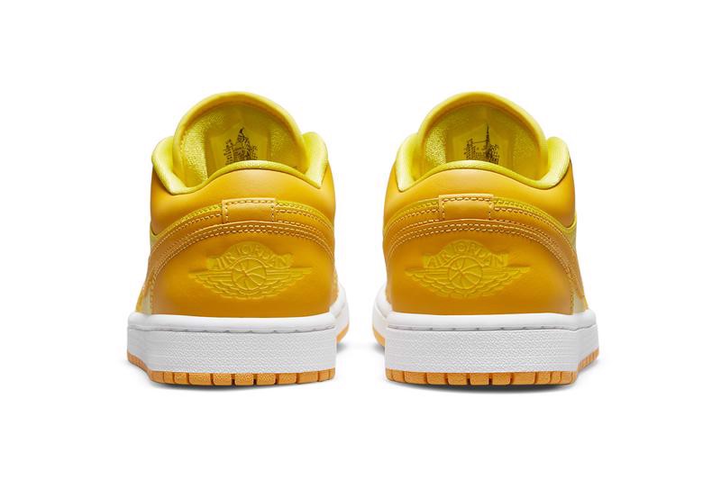 Hinh anh 3: Cam nhan mua he cung Air Jordan 1 Low "Yellow Strike"