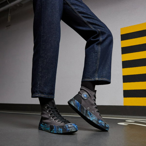 Giày Converse Unisex Chuck Taylor All Star CX Marbled Hi 'Storm Wind' A00426C - Ảnh 3