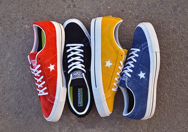 Converse one star suede