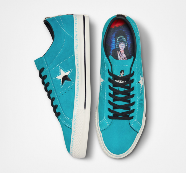 Giày Converse x Sean Pablo One Star Ox Rapid Teal 'Blue' 173215C - Ảnh 6