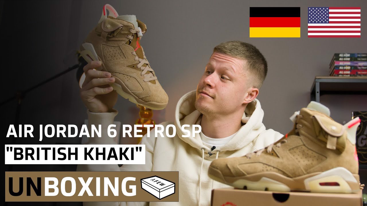 Xuất hiện những hình đầu tiền của Travis Scott x Air Jordan 6 "British Khaki" Hinh anh 3: Xuat hien nhung hinh dau tien cua Travis Scott x Air Jordan 6 "British Khaki"