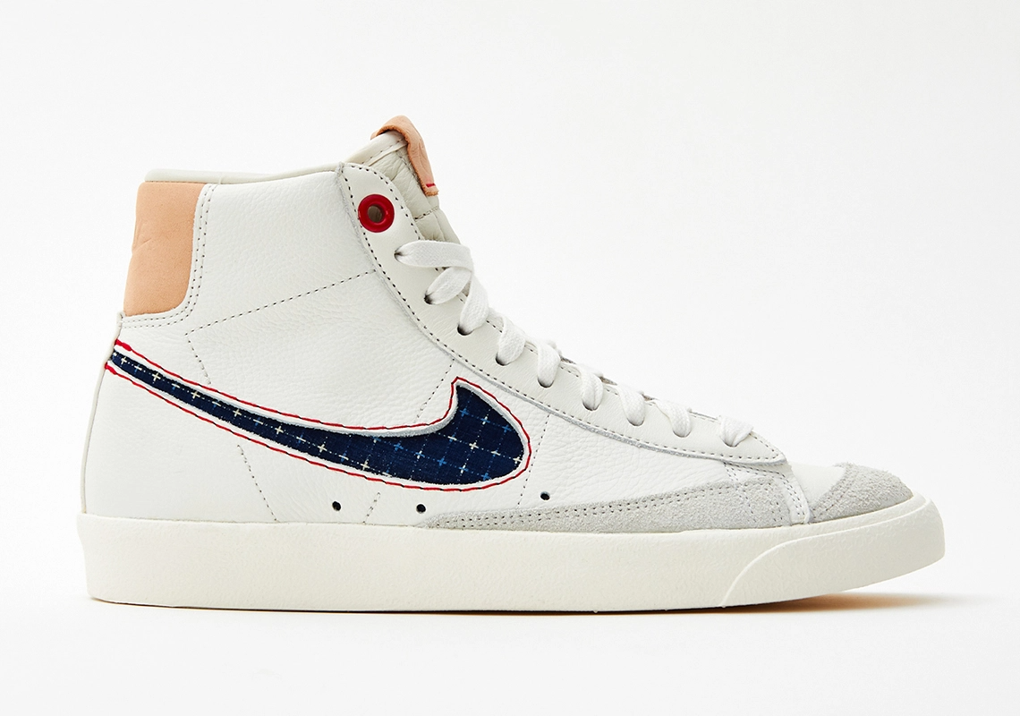 Denham x Nike Blazer Mid '77 - Thêm một lần thành công ? Hinh anh 1: Denham x Nike Blazer Mid '77 - Them mot lan thanh cong ?