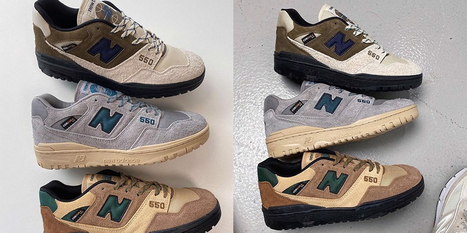 Hình ảnh mới nhất về bộ sưu tập Size? x New Balance 550 "CoduraPack" Hinh anh 2: Hinh anh moi nhat ve bo suu tap Size? x New Balance 550 "CoduraPack"