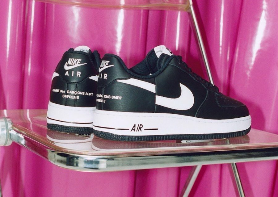 Legitcheck: Cách phân biệt Supreme x CDG Air Force 1 Black Real và Fake Hinh anh 1: Legitcheck: Cach phan biet Supreme x CDG Air Force 1 Black Real va Fake