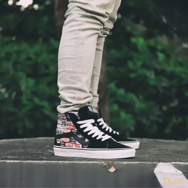 Giày Vans Sk8-Hi 'Label Mix' VN0A4BV6V9A - Ảnh 2