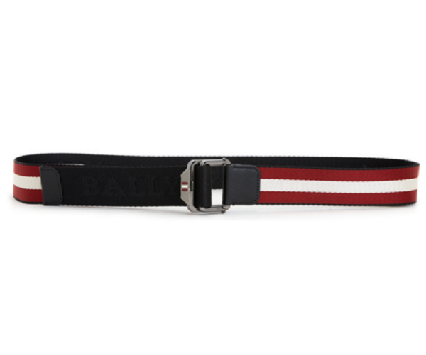 Thắt Lưng Bally Casual Belt 'Red White' CONNOR-35M-536 - Ảnh 3