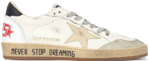 Giày Golden Goose Ball Star 'White Pink' GMF00117 F002510 10640