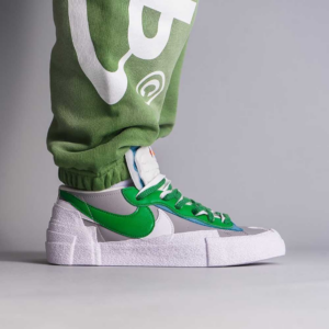 Alternative view of Giày Nike Sacai x Blazer Low 'Classic Green' DD1877-001