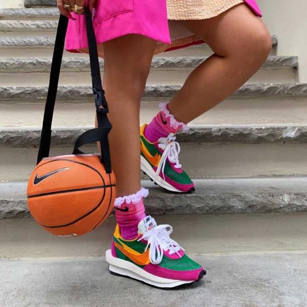 Giày Nike Sacai x LDWaffle 'Pine Green' BV0073-301 - Ảnh 3