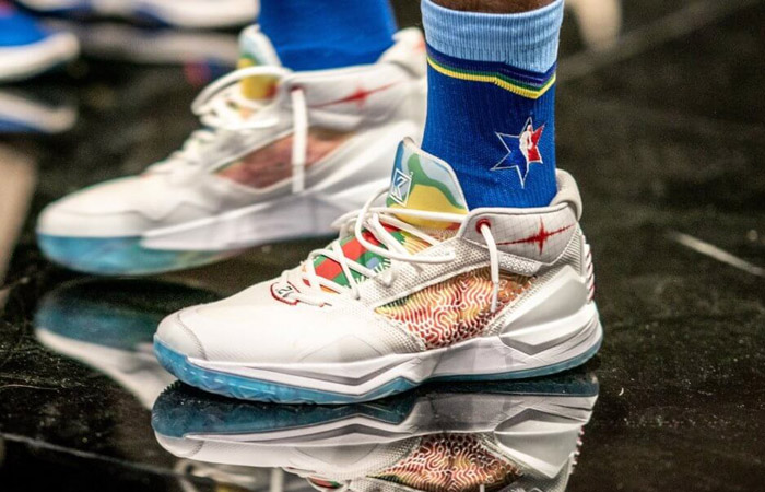 Tuyệt sắc không thua kém gì Jordan với đôi New Balance KAWHI ‘Seismic Moment’ Hinh anh 2: Tuyet sac khong thua kem gi Jordan voi doi New Balance KAWHI ‘Seismic Moment’