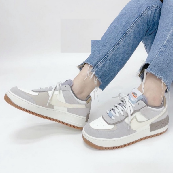 Giày Nike Wmns Air Force 1 Shadow 'Sail Pale Ivory' DO7449-111 - Ảnh 4
