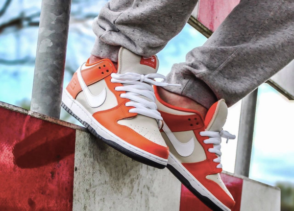 Giày Nike SB Dunk Low 'Orange Box'  313170-811 - Ảnh 7
