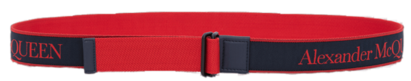 Thắt Lưng Alexander McQUEEN Selvedge 'Lust Red' 6472691AAFJ6280