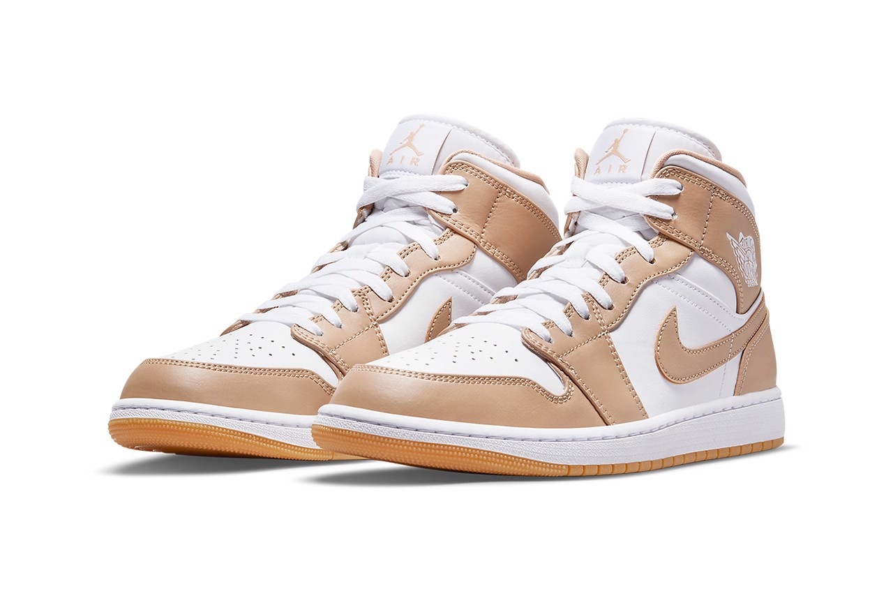 Hinh anh 3: Cam hung mua thu tran ngap tren doi Air Jordan 1 Mid mang ten "Hemp"