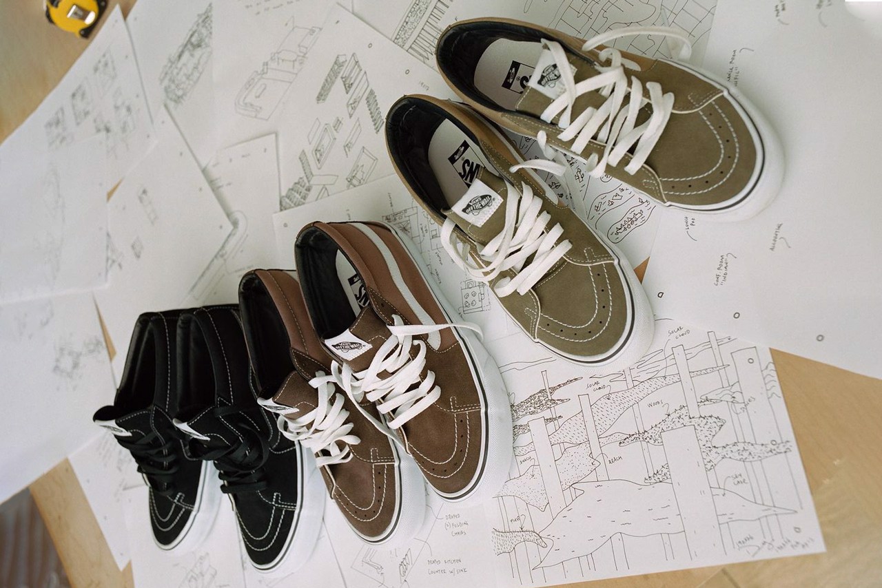 Chào đón mùa xuân với Sk8-Mid VLT LX của Vault by Vans và JJJJound Hinh anh 1: Chao don mua xuan voi Sk8-Mid VLT LX cua Vault by Vans va JJJJound