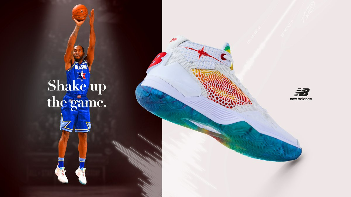 Tuyệt sắc không thua kém gì Jordan với đôi New Balance KAWHI ‘Seismic Moment’ Hinh anh 3: Tuyet sac khong thua kem gi Jordan voi doi New Balance KAWHI ‘Seismic Moment’