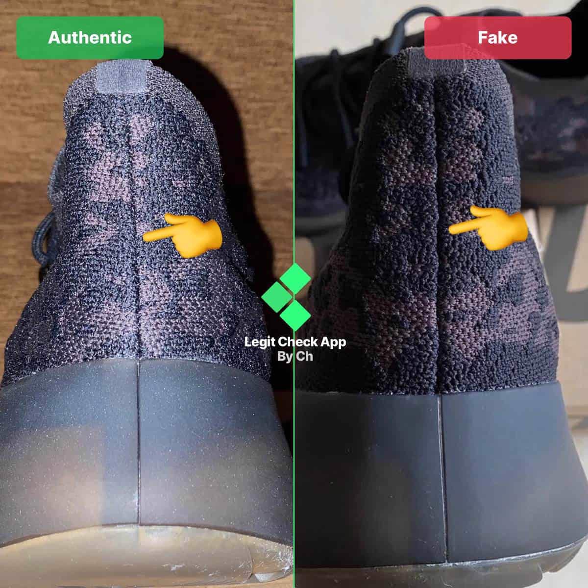 Hinh anh 5: Legitcheck: Cach phan biet Yeezy Boost 380 Onyx real va fake