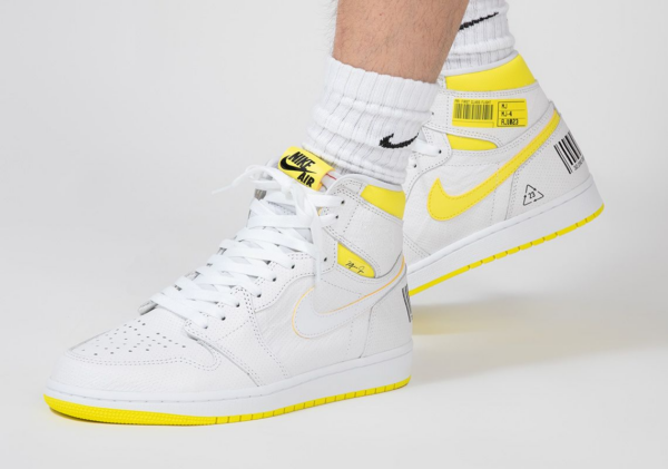 Giày Nike Air Jordan 1 Retro High OG 'First Class Flight' 555088-170 - Ảnh 4