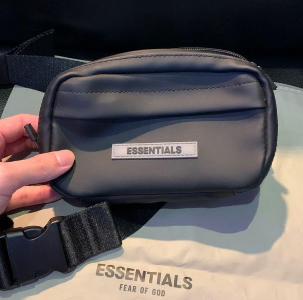 Túi chéo Fear Of God Essentials Sling Bag Dark Slate FOG-ESSBDS - Ảnh 4