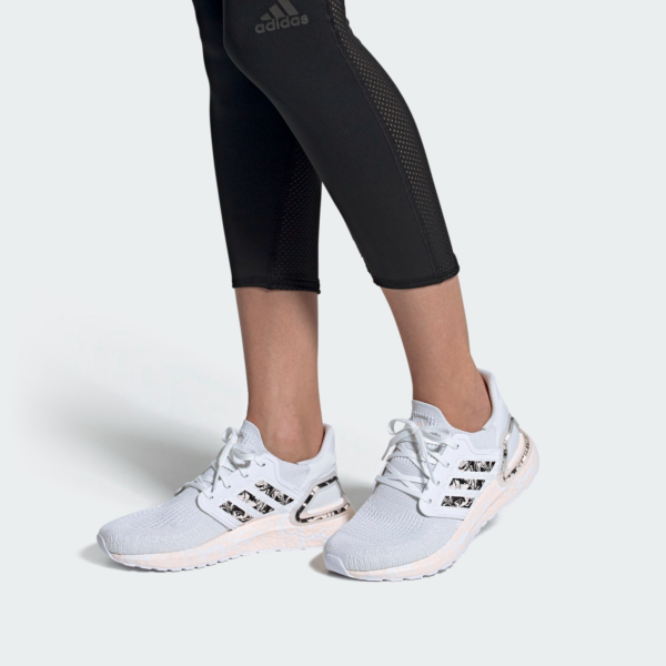 Giày Adidas Ultraboost 20 'Glam Pack White Pink Tint' FW5721 - Ảnh 2