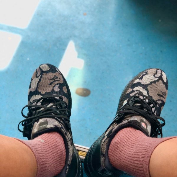 Giày A Bathing Ape x Adidas UltraBoost 4.0 'Black Camo' G54784 - Ảnh 3
