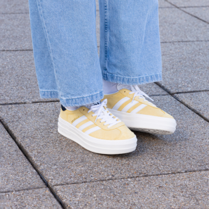 Giay Adidas Gazelle Bold 'Almost Yellow' HQ6891