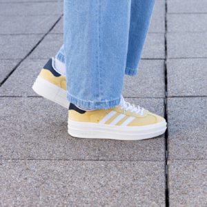 Giay Adidas Gazelle Bold 'Almost Yellow' HQ6891