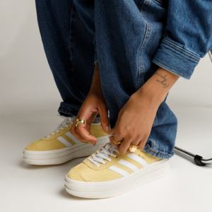 Giay Adidas Gazelle Bold 'Almost Yellow' HQ6891