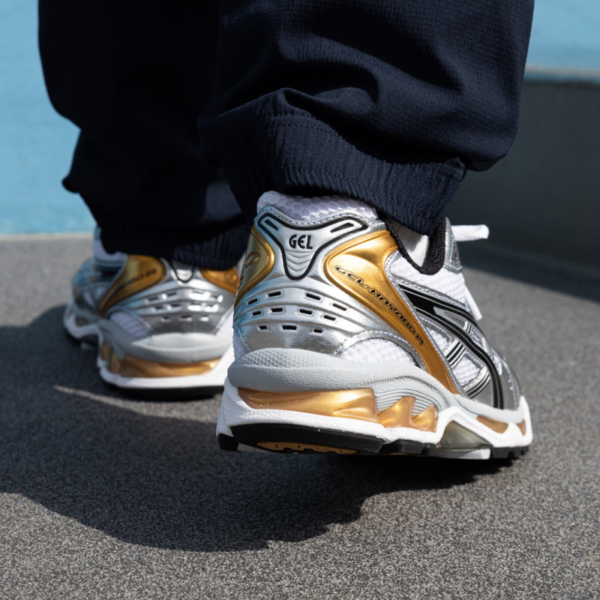 Giày Asics Gel Kayano 14 'White Pure Gold' 1201A019-102 - Ảnh 6