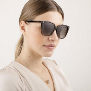 Alternative view of Kính Gucci Dark Havana Square GG0022S-003