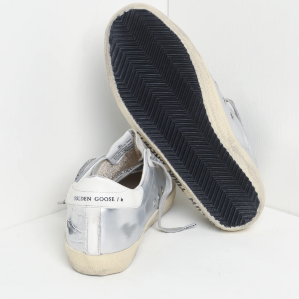 Giày Golden Goose Supperstar 'Silver' GWF00271 F002489 70160 - Ảnh 3