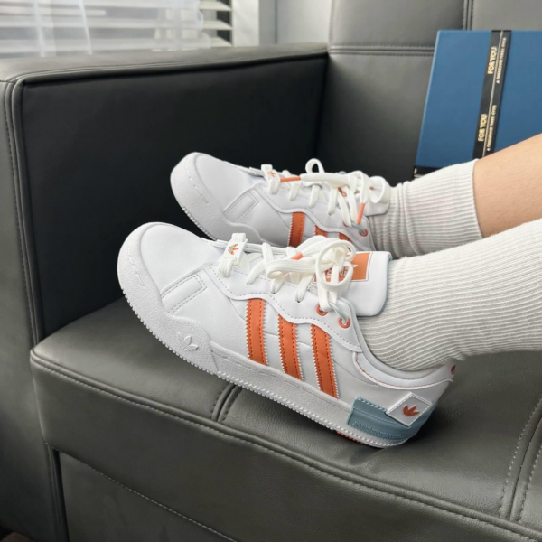 Giày Adidas Originals Rey Galle Orange White GY4128 - Ảnh 4