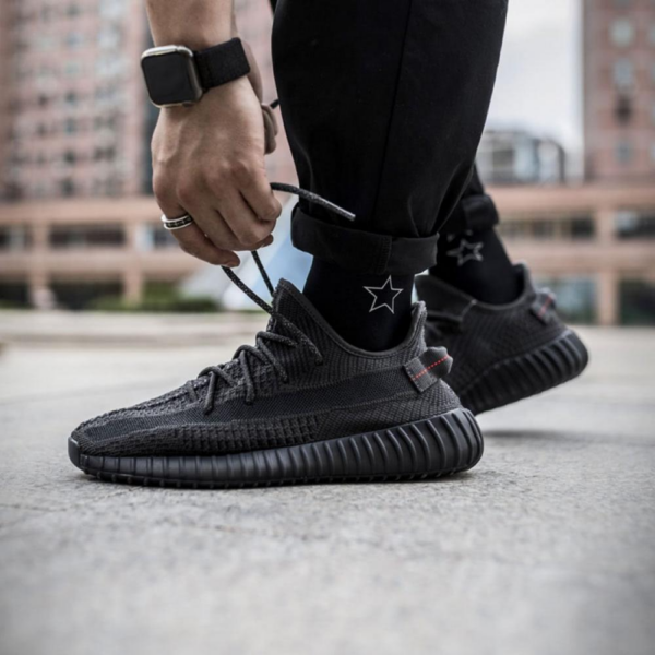 Giày Adidas Yeezy Boost 350 V2 'Black Reflective' FU9007 - Ảnh 3
