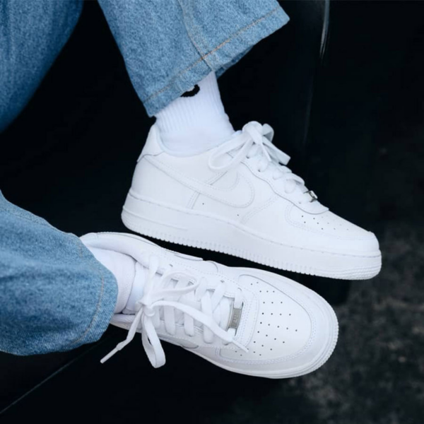 Giày Nike Air Force 1 LE GS 'Triple White' DH2920-111 - Ảnh 6