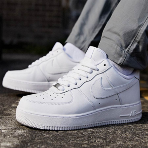 Alternative view of Giày Nike Air Force 1 All White Code Women DD8959-100