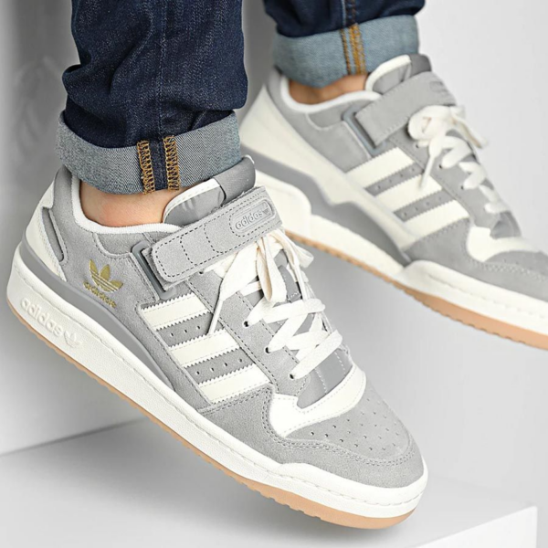 Giày Adidas Forum Low 'Charcoal Solid Grey Gum' FZ6253 - Ảnh 3