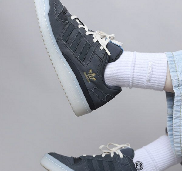 Giày Adidas Forum Low 'Dark Grey Solid' HQ1507 - Ảnh 4