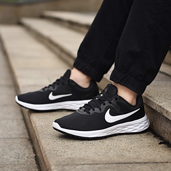Giày Nike Revolution 6 Next Nature 'Black White' DC3728-003 - Ảnh 4