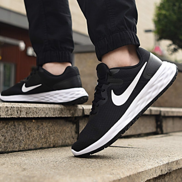 Giày Nike Revolution 6 Next Nature 'Black White' DC3728-003 - Ảnh 2