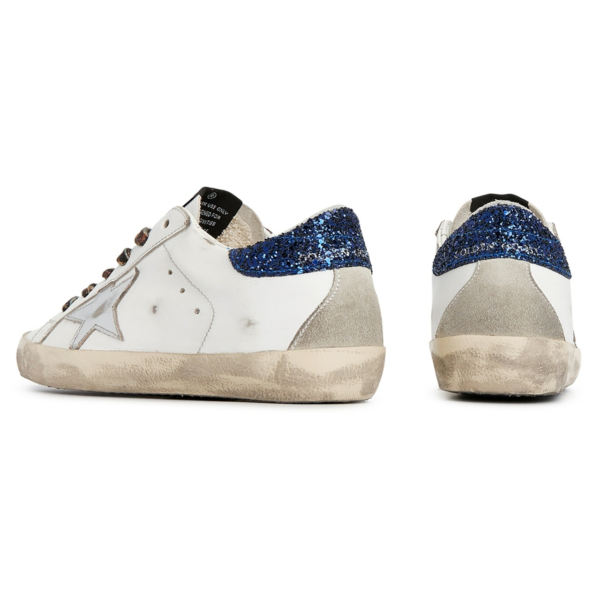 Giày Golden Goose Supper Star 'White Silver' GWF00102 F001617 10634 - Ảnh 3