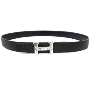 Thắt Lưng Hermes Touareg 'Black' 073967CAAF