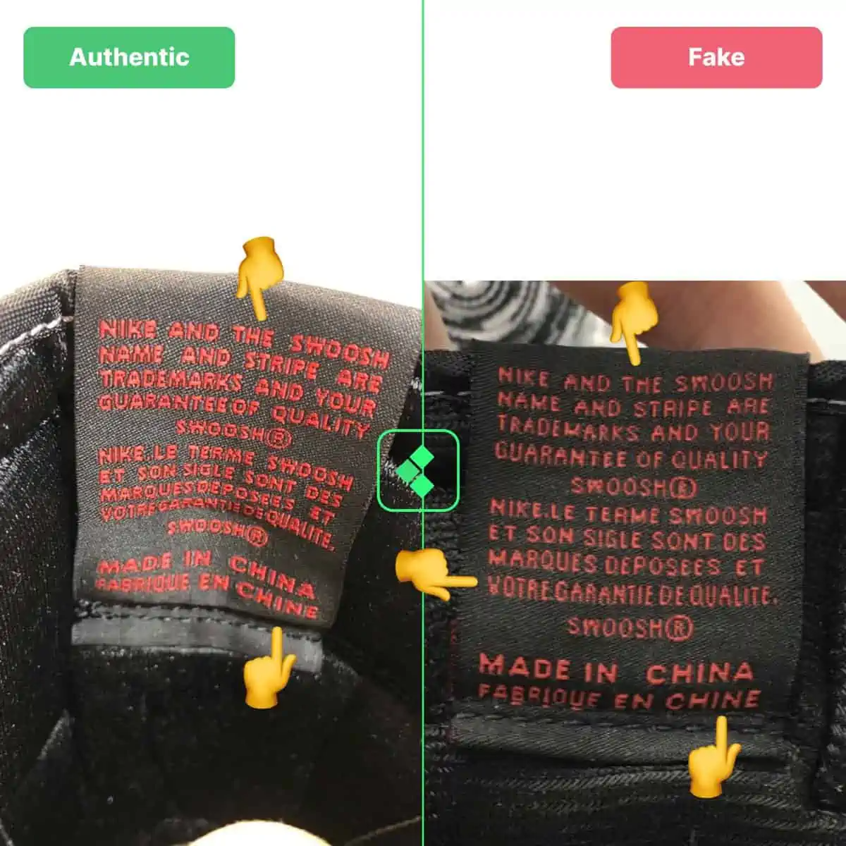 Legit check: Hướng dẫn phân biệt mẫu giày Travis Scott Air Jordan 1 Low Black Phantom thật hay giả Hinh anh 2: Legit check: Huong dan phan biet mau giay Travis Scott Air Jordan 1 Low Black Phantom that hay gia