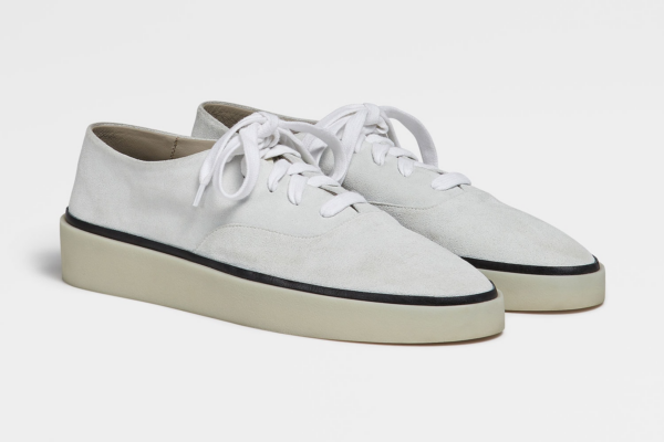 Giày Fear Of God Zegna Men's Suede Sneakers In Off White  LHSUEA4794LBIJSUE - Ảnh 2